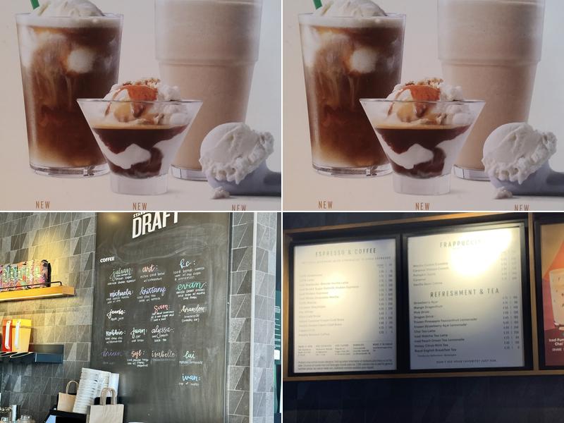 Starbucks Menu