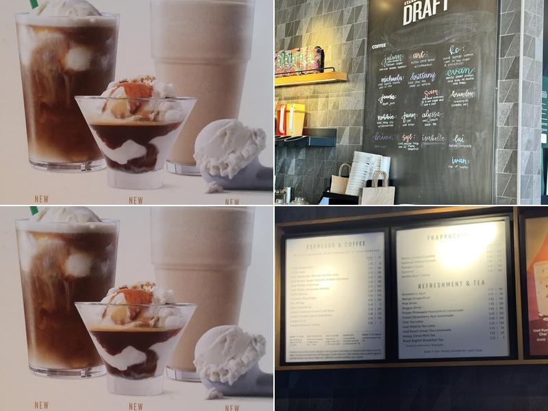 Starbucks Menu