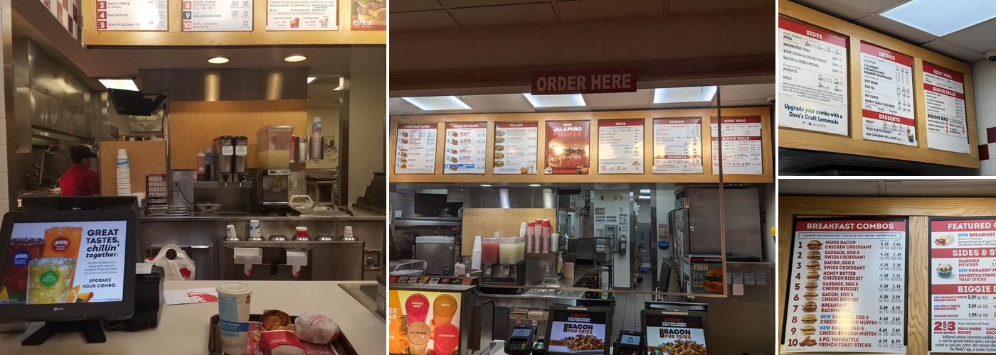 Wendy's Menu