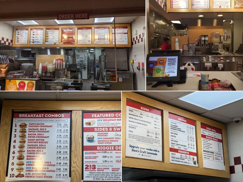 Wendy's Menu