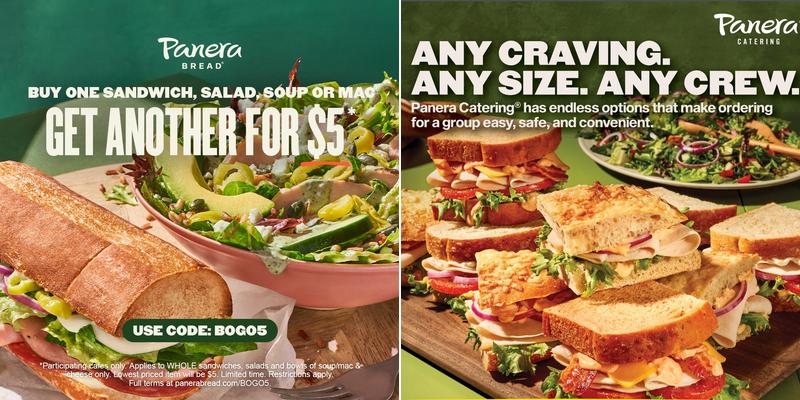 Panera Bread Menu