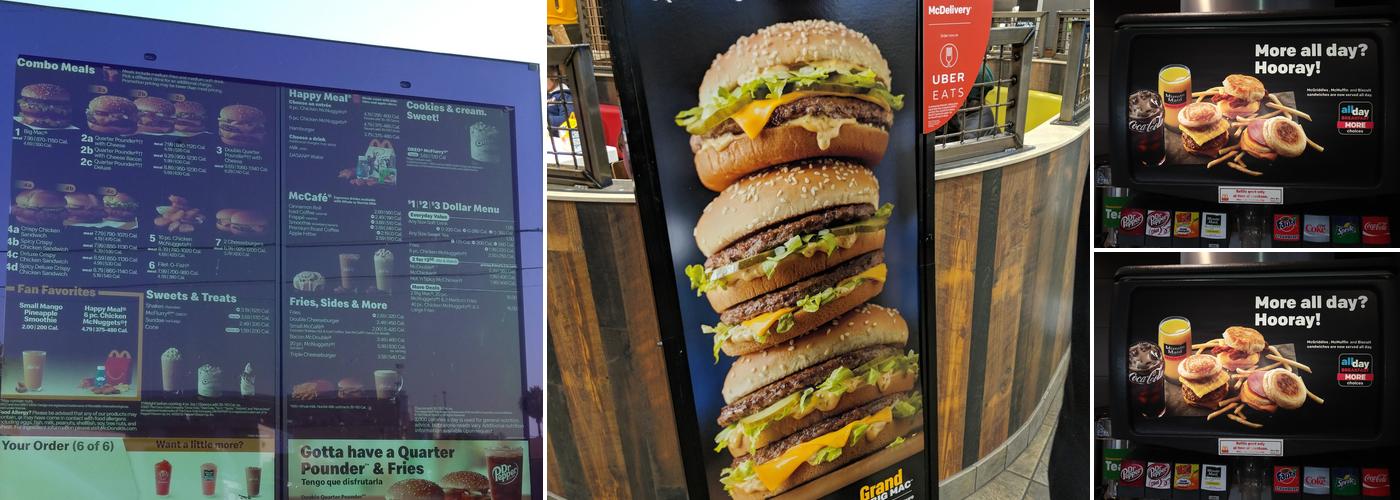 McDonald's Menu