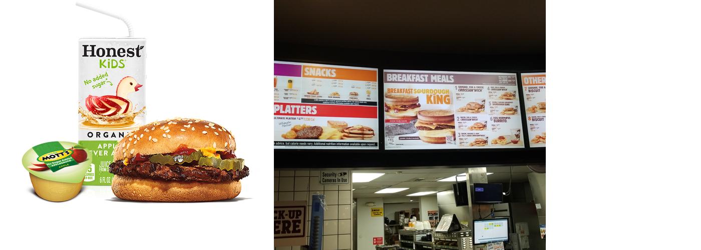 Burger King Menu
