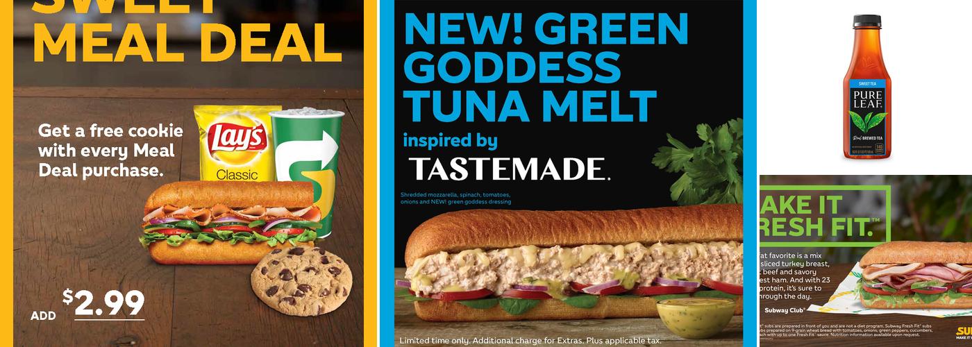 Subway Menu