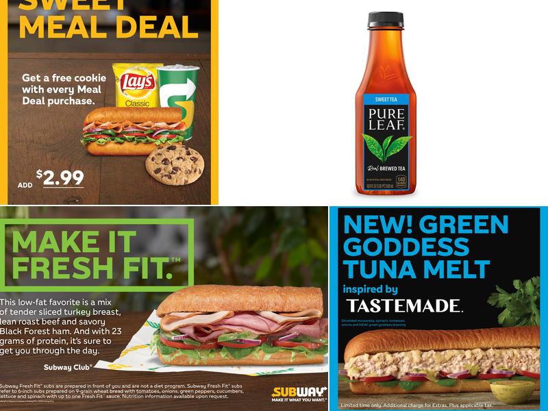 Subway Menu