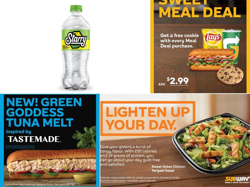 Subway Menu