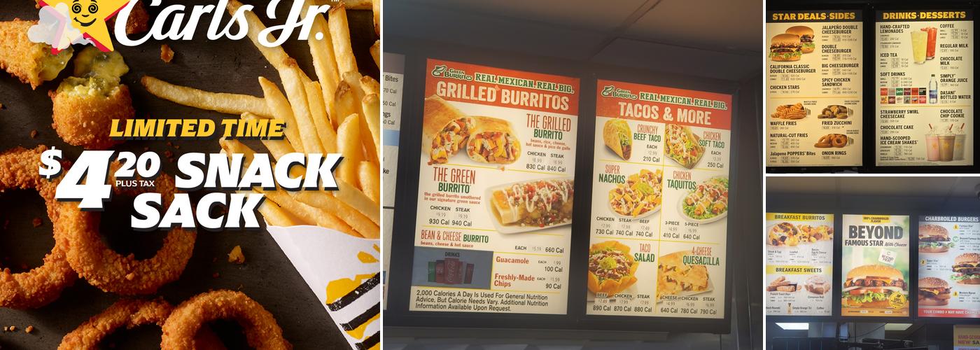 Carl’s Jr. Menu