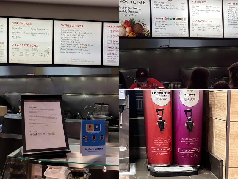 Panda Express Menu