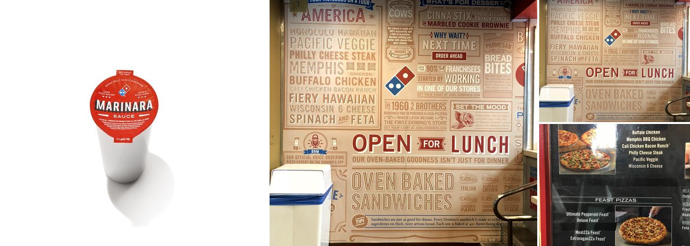 Domino's Pizza Menu