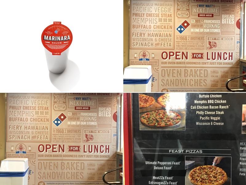 Domino's Pizza Menu