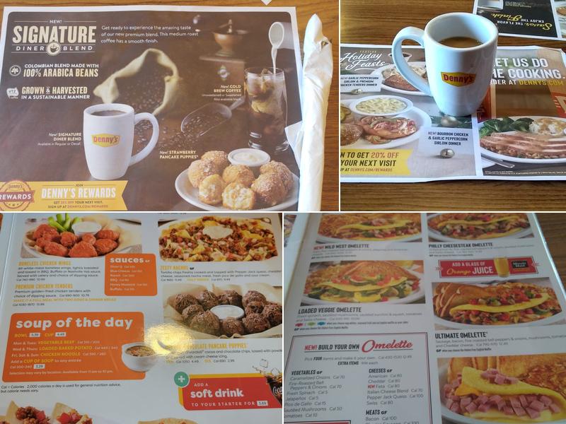 Denny's Menu