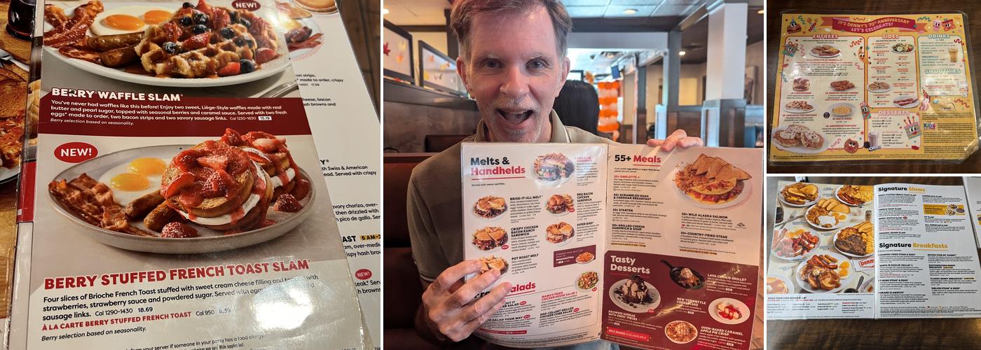 Denny's Restaurant Menu