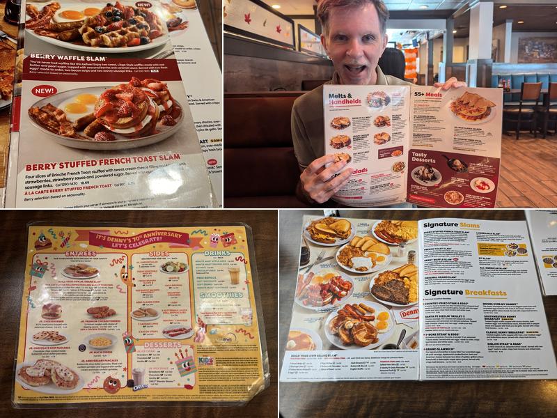 Denny's Restaurant Menu
