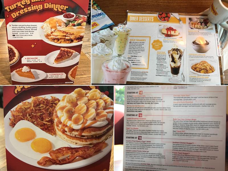 Denny's Menu