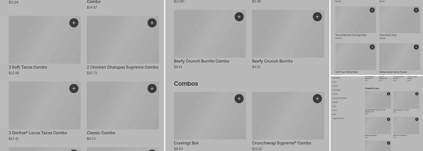 Taco Bell Menu
