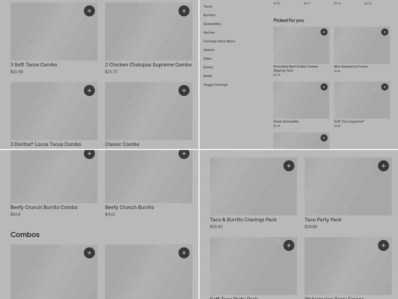 Taco Bell Menu