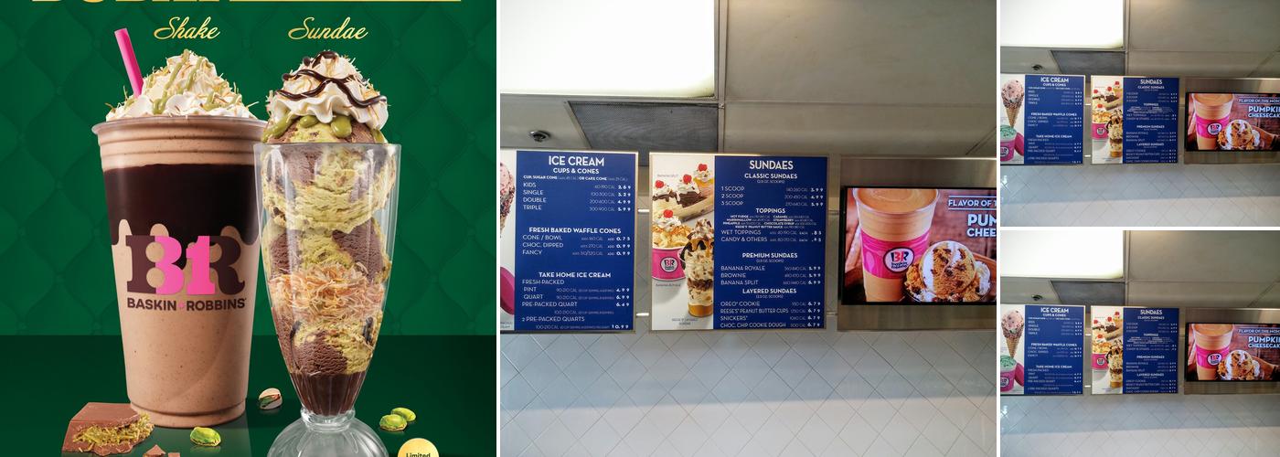 Baskin-Robbins Menu