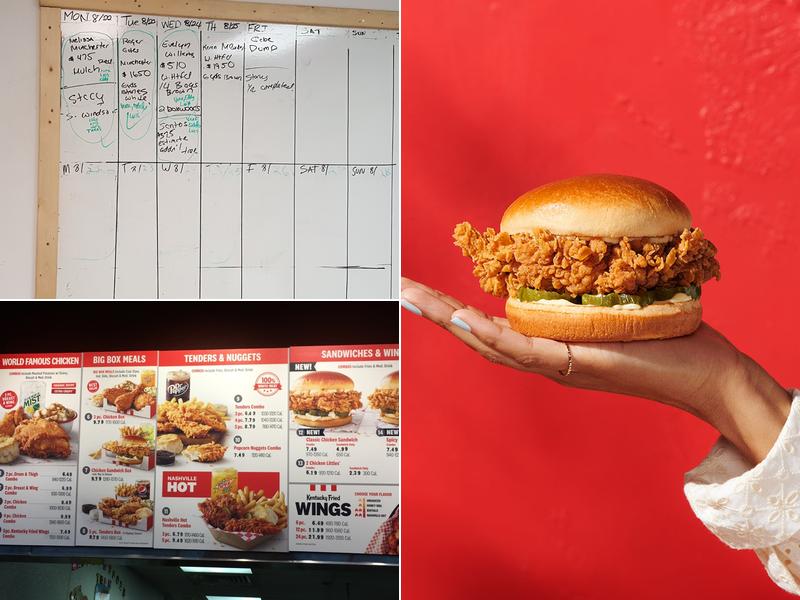 KFC Menu