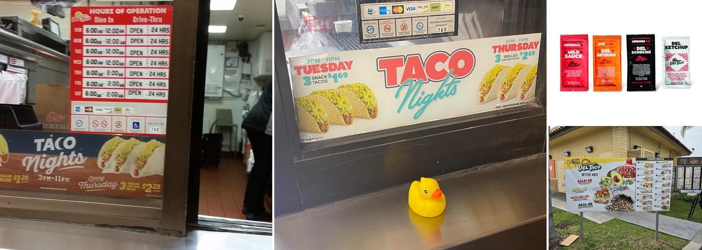 Del Taco Menu