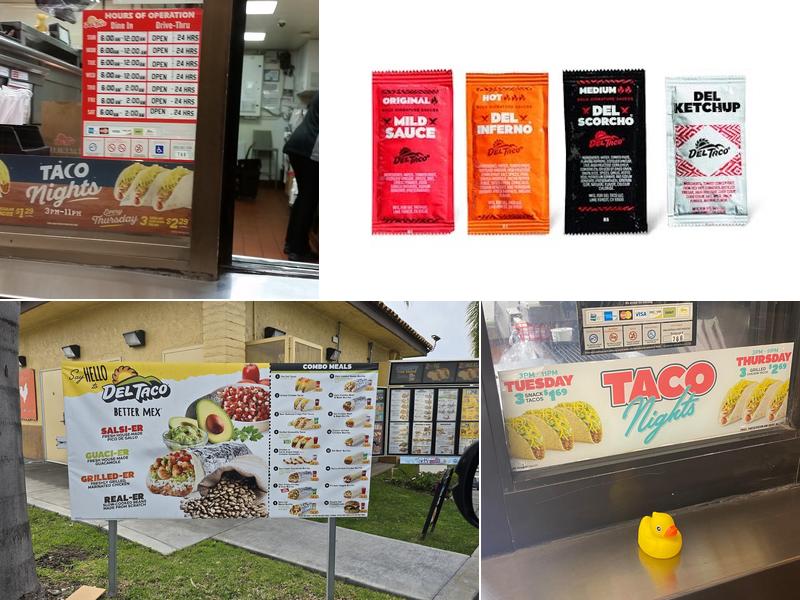 Del Taco Menu