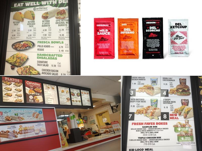 Del Taco Menu