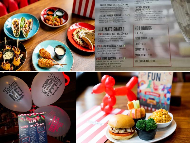 TGI Fridays - Gloucester Quays Menu