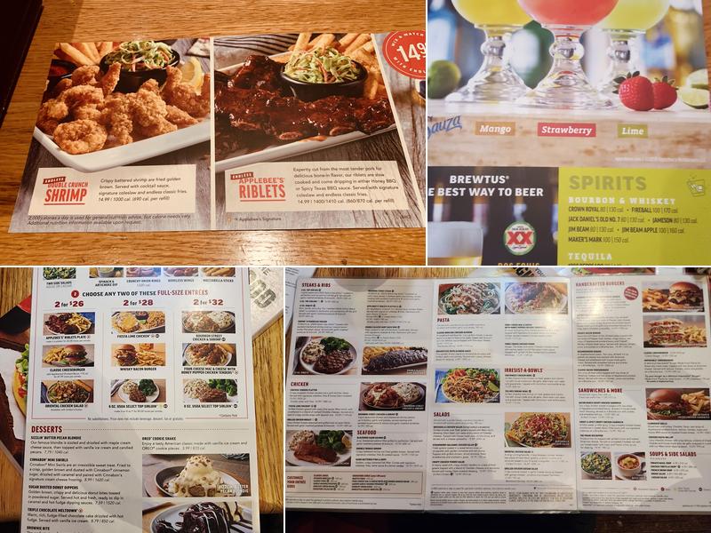 Applebee's Grill + Bar Menu