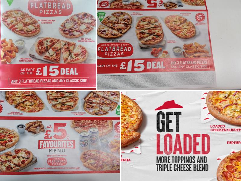 Pizza Hut Delivery Menu