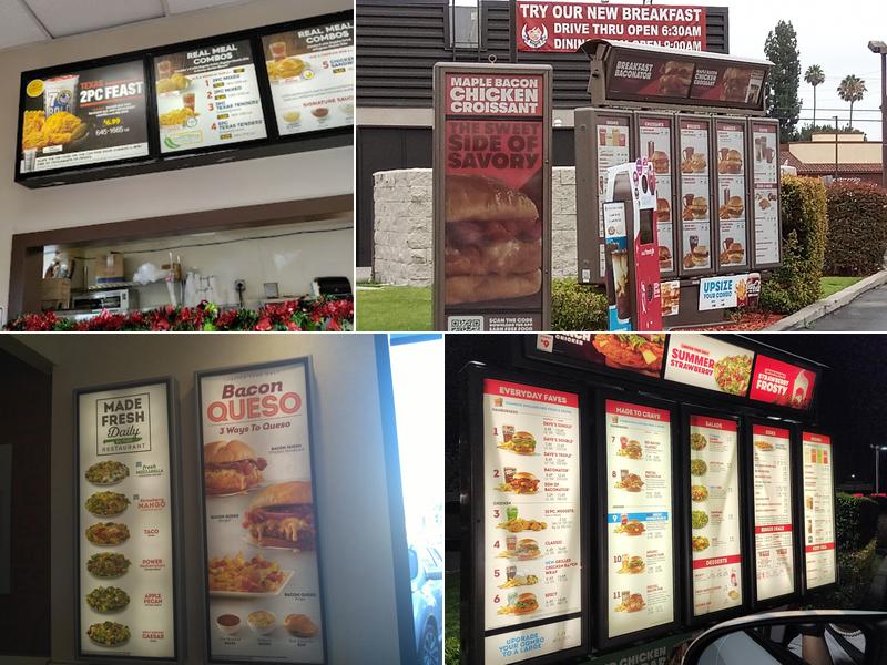 Wendy's Menu