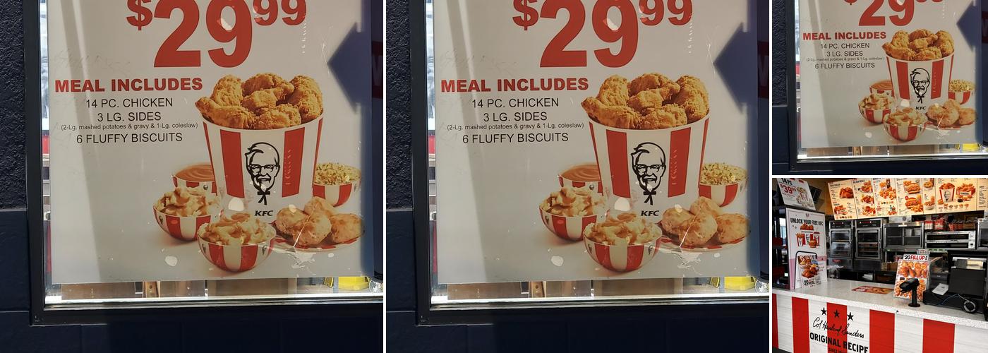 KFC Menu