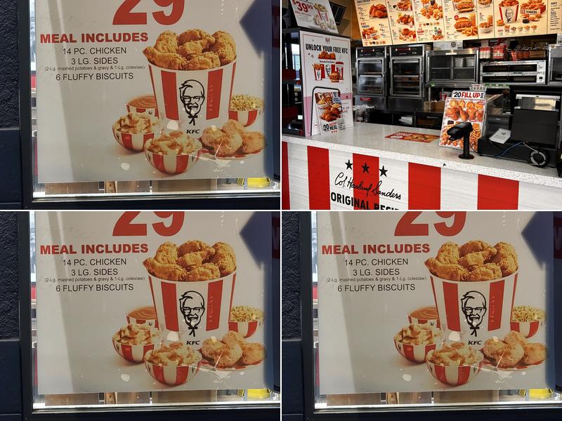 KFC Menu