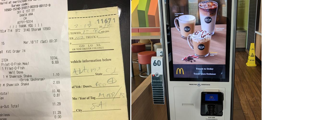 McDonald's Menu