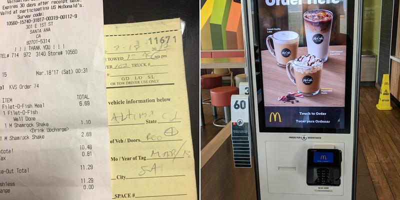 McDonald's Menu