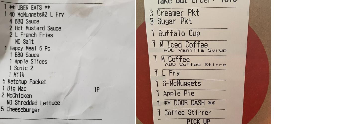 McDonald's Menu