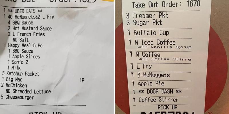 McDonald's Menu