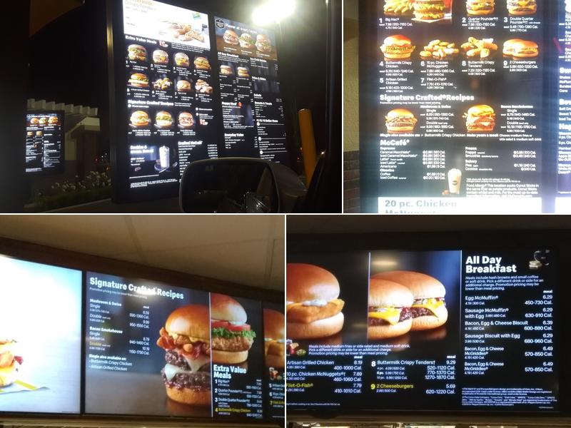 McDonald's Menu