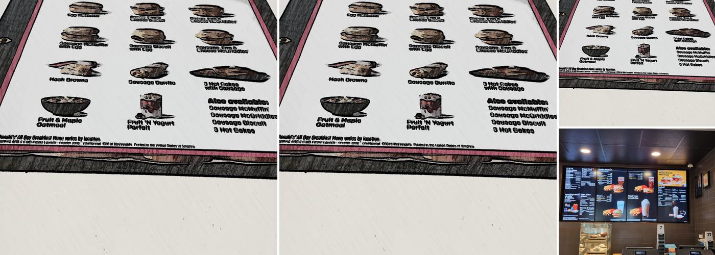 McDonald's Menu