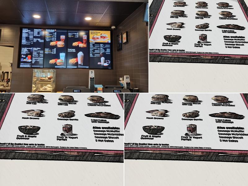 McDonald's Menu