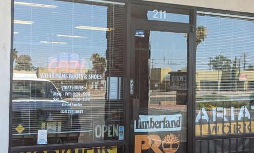 Workmens Boots & Shoes Tucson