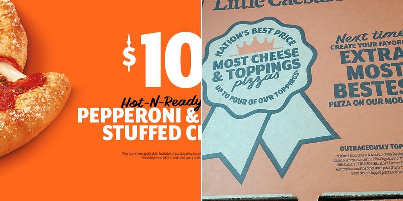 Little Caesars Pizza Menu