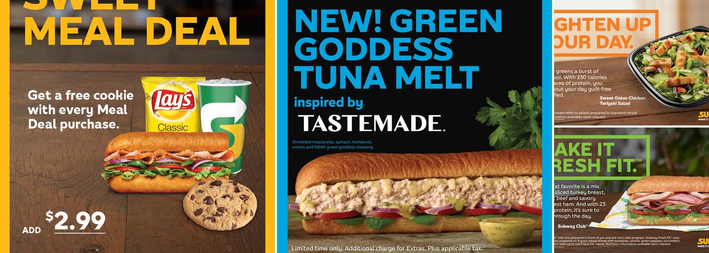 Subway Menu