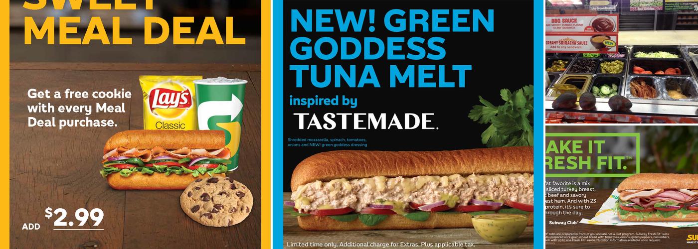 Subway Menu