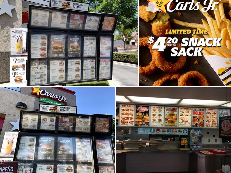 Carl’s Jr. Menu