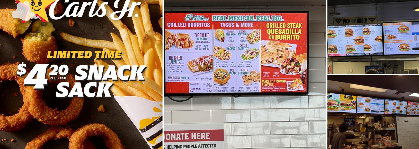 Carl’s Jr. Menu