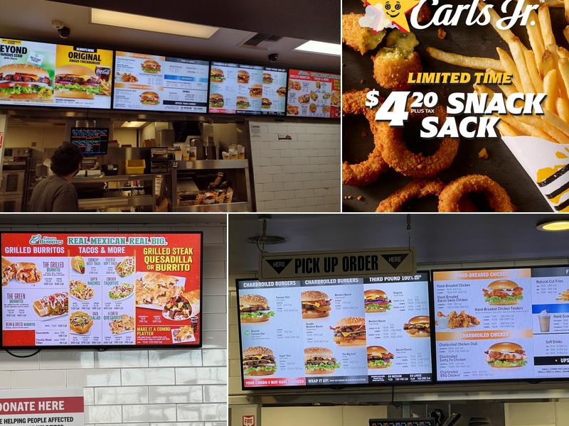 Carl’s Jr. Menu