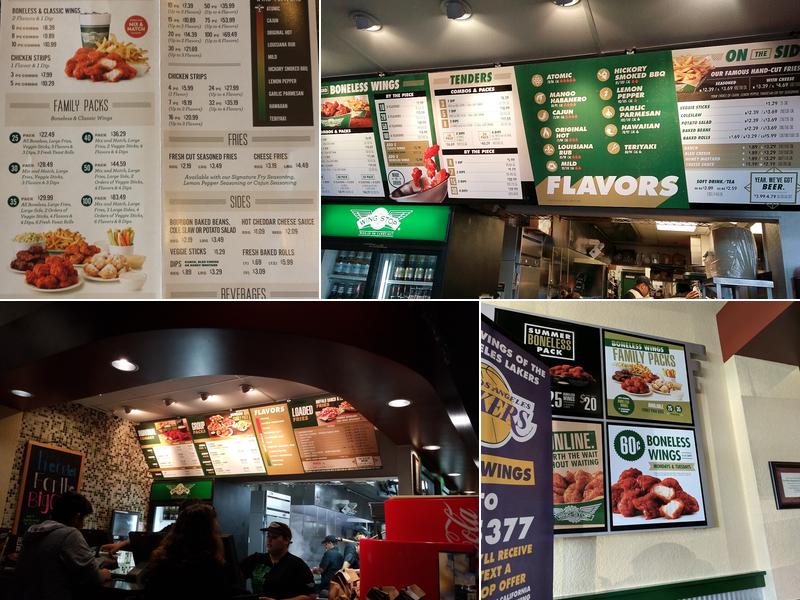 Wingstop Menu