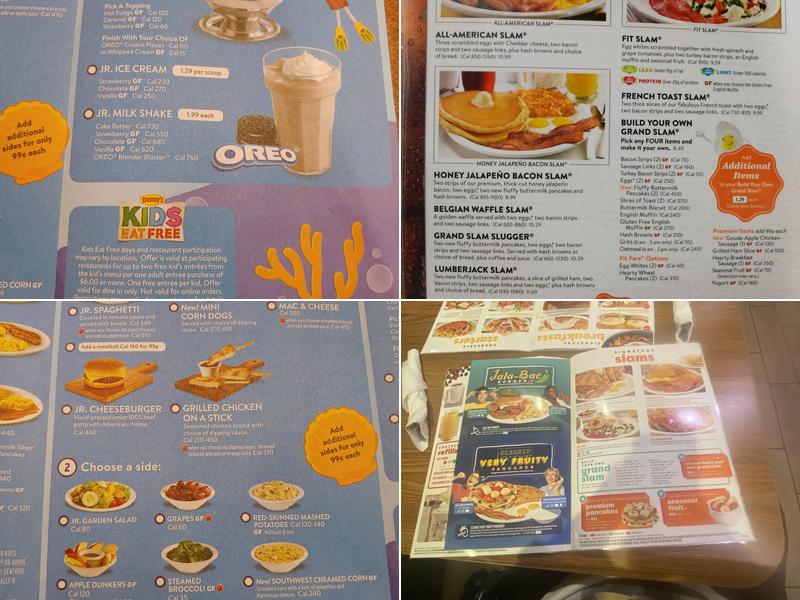 Denny's Menu