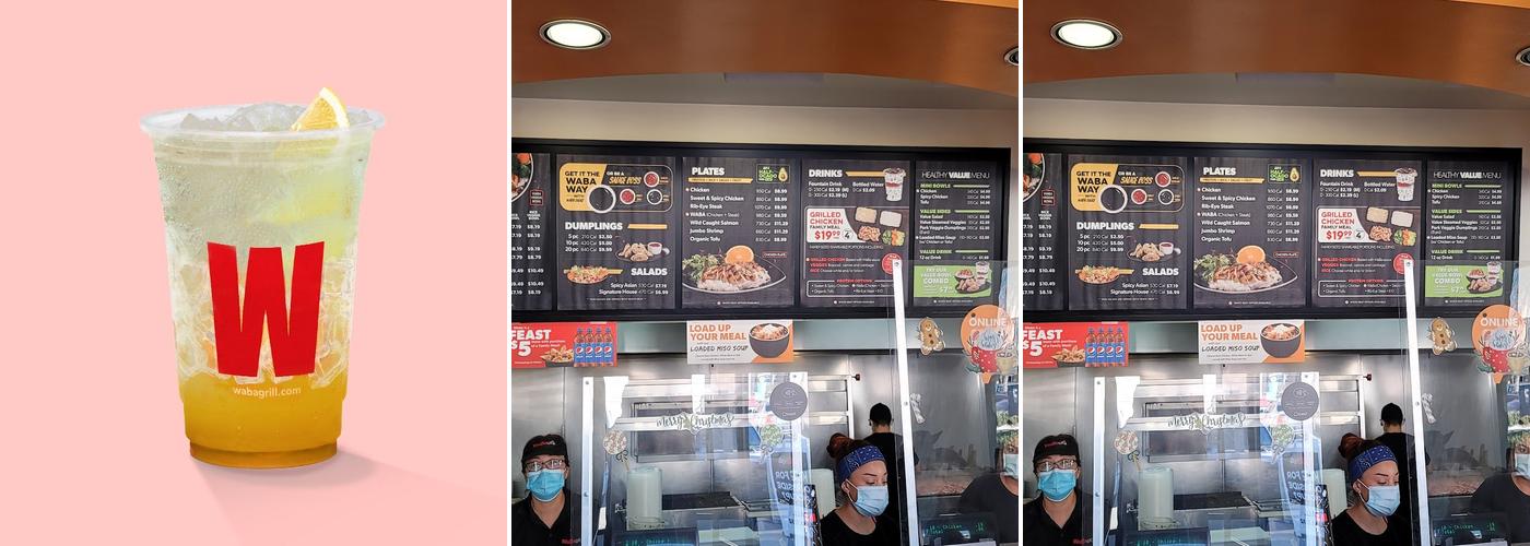 WaBa Grill Menu
