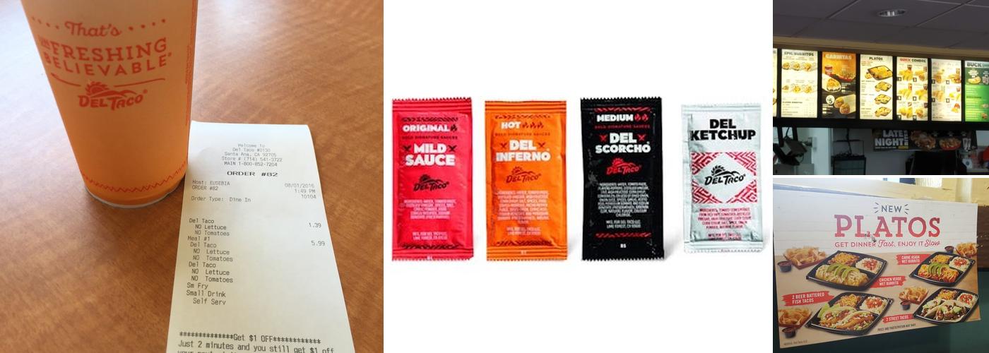 Del Taco Menu