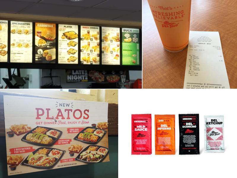 Del Taco Menu